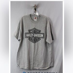 Harley Davidson  NWOT Men's Chicago Gray Printed T-Shirt SZ XL